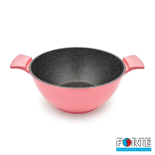 قابلمه سایز 32 اسکار گرانیتی صورتی فورته