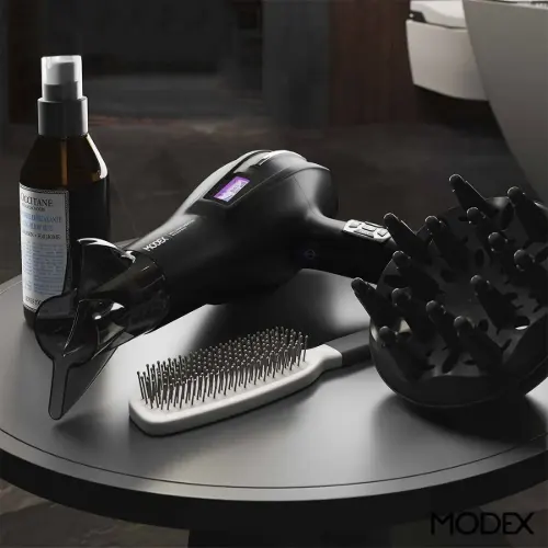 سشوار دیجیتال مودکس HD1290 2200W یون دار با دیفیوزر و سنسور مو