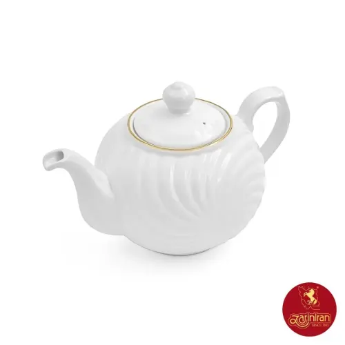 قوری خورشیدی چینی زرین طرح زرین