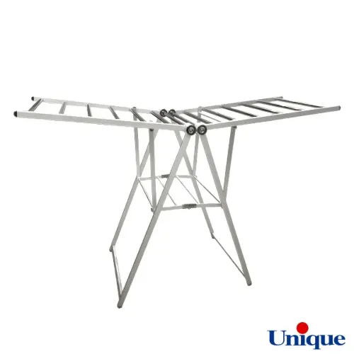 ابعاد بند رخت آلومینیومی یونیک UN-8082 رنگ نقره ای