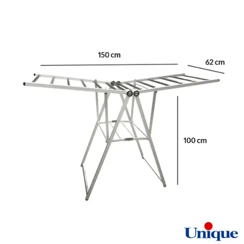 ابعاد بند رخت آلومینیومی یونیک UN-8082