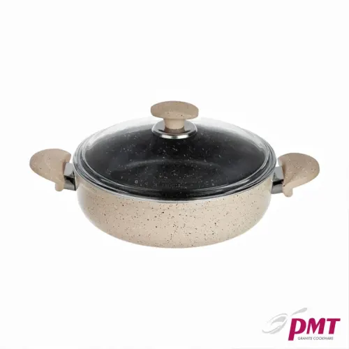 تابه 2 دسته گرانیتی پی ام تی سایز 26