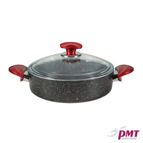 تابه 2 دسته گرانیتی پی ام تی سایز 26