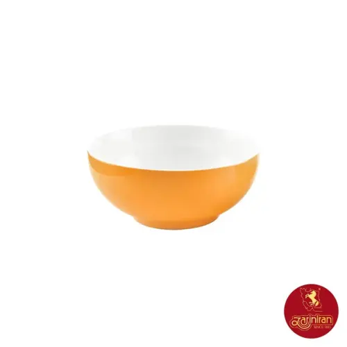چینی زرین پیاله ایتالیا اف سایز 10 طرح نارنج 6 عددی