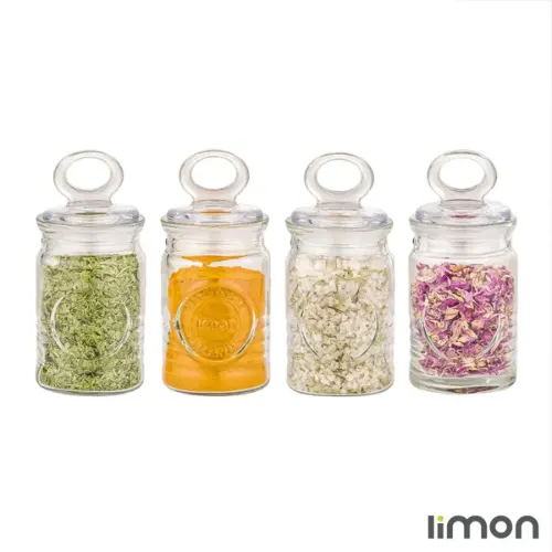جا ادویه شیشه ای روستیک لیمون