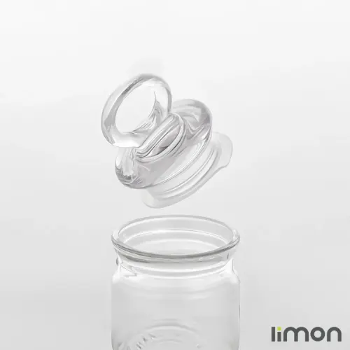 جا ادویه شیشه ای روستیک لیمون