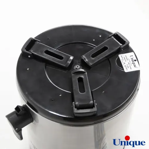 کلمن آب 8 لیتر استیل داخل آلومینیوم یونیک UN-7590