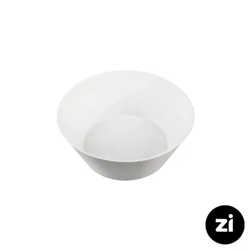 پیاله چینی زرین Zi فرم اس سفید سایز 12