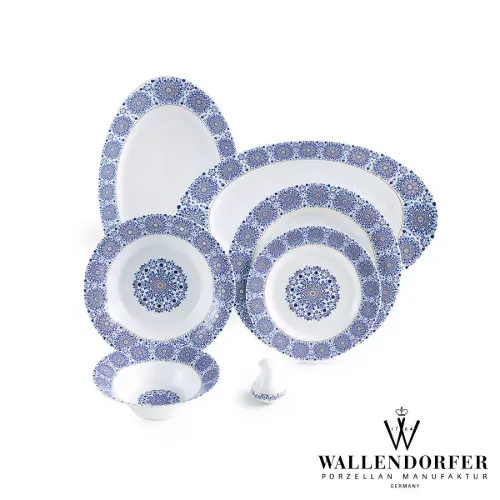 سرویس چینی والندورفر Wallendorfer سلطانیه طلایی