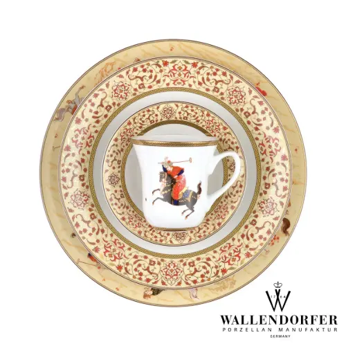 قیمت سرویس چینی والندورفر Wallendorfer شهرزاد طرح چوگان 12 نفره