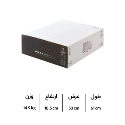 چینی زرین سرویس 6 نفره وینچی الیسه طرح آلبا پلاتینی
