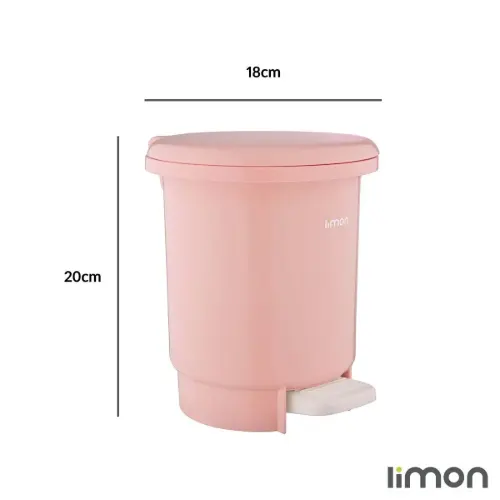 سطل حمام ساده لیمون کرپ