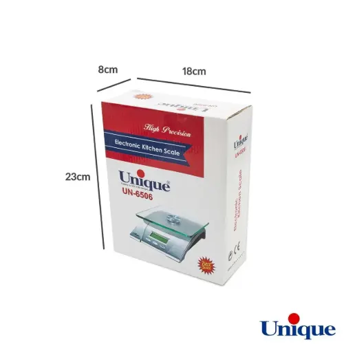ترازو دیجیتال شیشه ای یونیک UN-6506