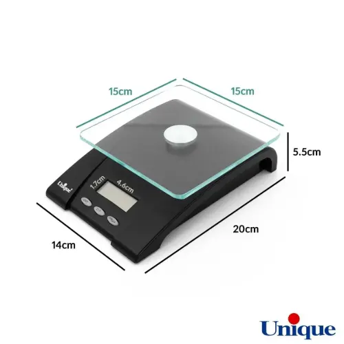 ترازو دیجیتال شیشه ای یونیک UN-6506