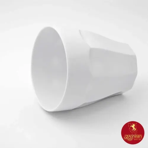 جا یخی چینی زرین نئوکلاسیک سفید