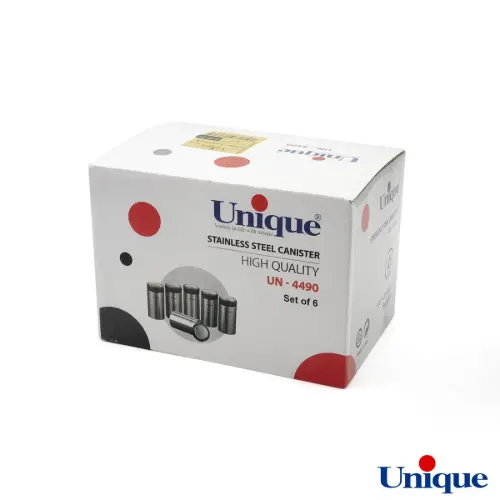 ست ادویه استیل یونیک 6 عددی UN-4490