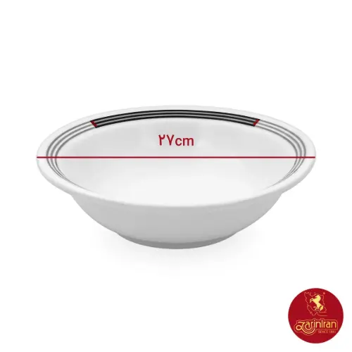 سالادخوری چینی زرین هتلی 49 طرح وگاس 6 نفره
