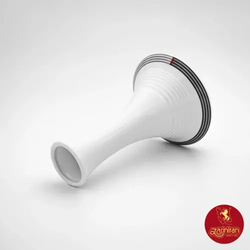 گلدان چینی زرین هتلی 49 سایز 16 (متوسط) طرح وگاس