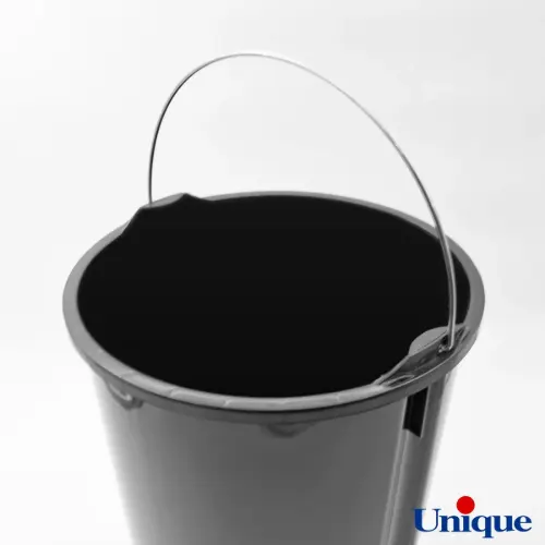 سطل زباله استیل 12 لیتر با آرام بند یونیک UN-4420