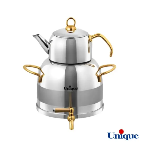 کتری و قوری یونیک 5.5 لیتری استیل UN-7274