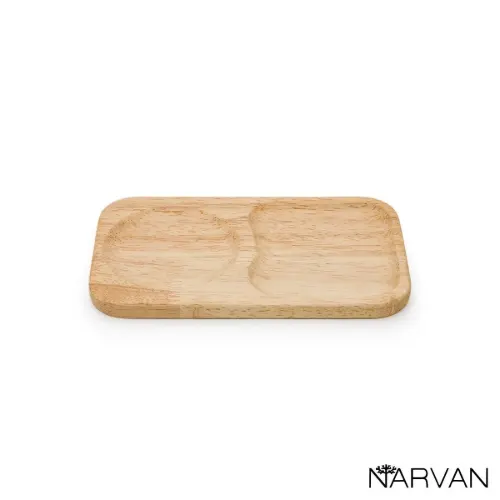 سینی سرو نوشیدنی چوبی تک نفره نارون R2918