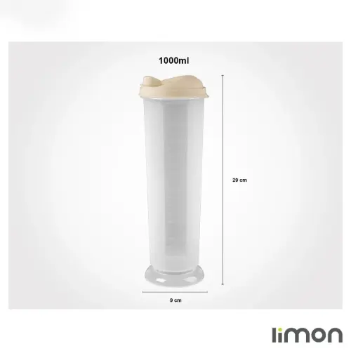 ظرف روغن 1 لیتری پایه دار لیمون