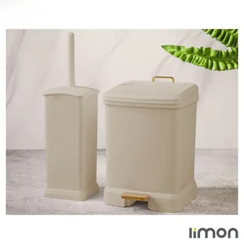 سطل و فرچه چهارگوش 4.5 لیتری لیمون