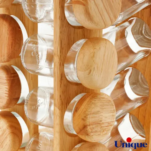 ست جاادویه ای گردان چوبی یونیک 16 تایی UN-6108
