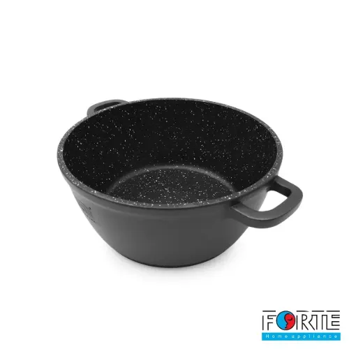 سرویس قابلمه گرانیتی 14 پارچه فورته Forte مدل پریما رزگلد
