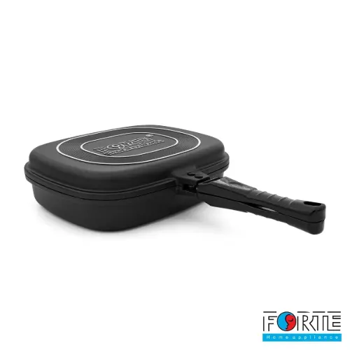 سرویس قابلمه گرانیتی 14 پارچه فورته Forte مدل پریما مشکی