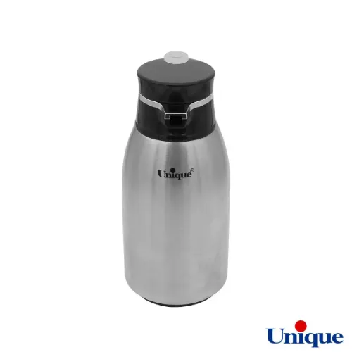 فلاسک یونیک 1 لیتر استیل شیشه صورتی UN-1851