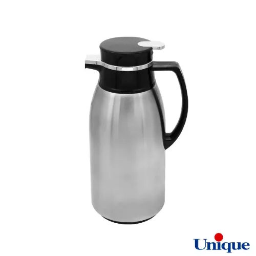 فلاسک یونیک 1.6 لیتر استیل شیشه صورتی UN-1855