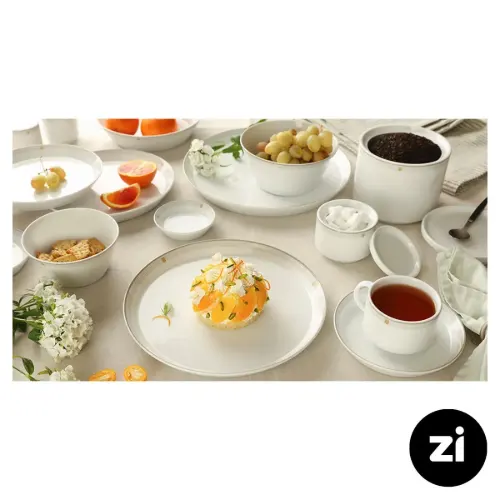 فنجان چایخوری چینی زرین (Zi) فرم اس طرح اپرا سایز 8