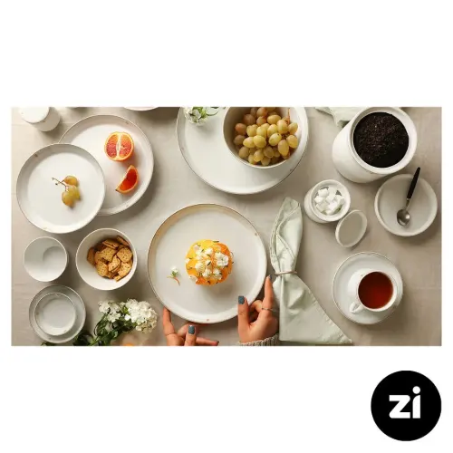 فنجان چایخوری چینی زرین (Zi) فرم اس طرح اپرا سایز 8
