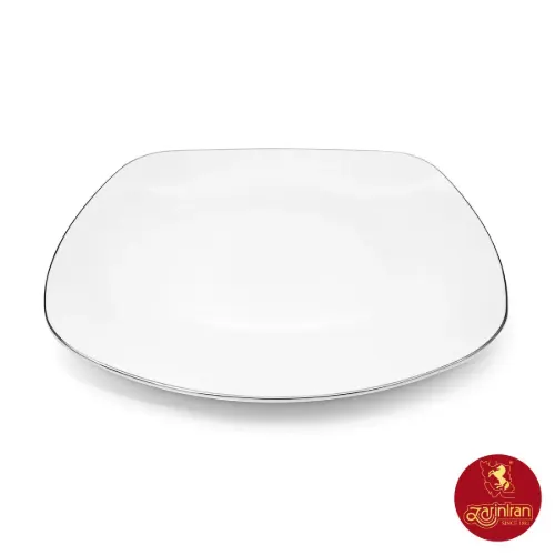 دیس چینی زرین کواترو سایز 36 طرح سمن