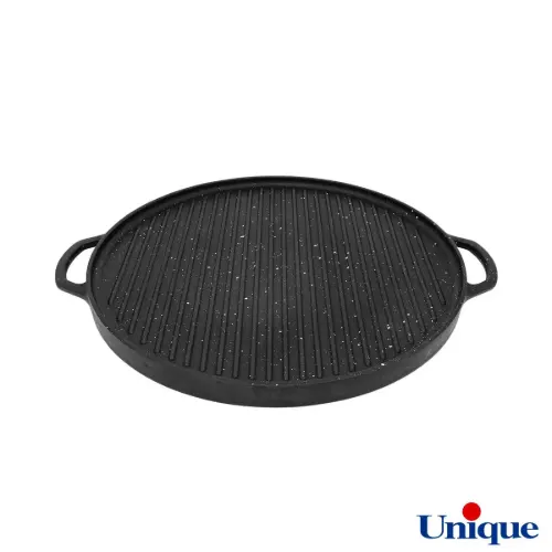 تابه گریل چدنی یونیک گرد 34 سانتیمتری UN-6029