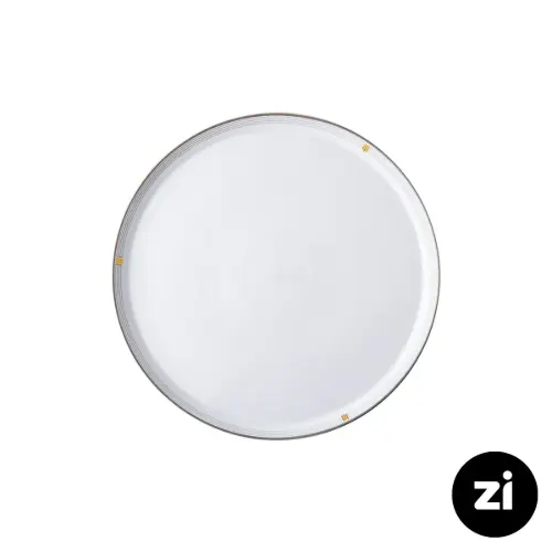 بشقاب تخت چینی زرین (Zi) فرم اس اپرا سایز 18