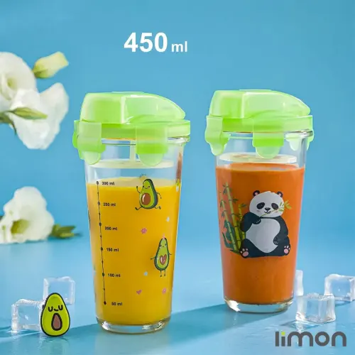 لیوان شیکر چاپدار لیمون 2215
