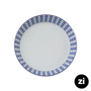 بشقاب تخت چینی زرین Zi فرم اس طرح ریچل سایز 24