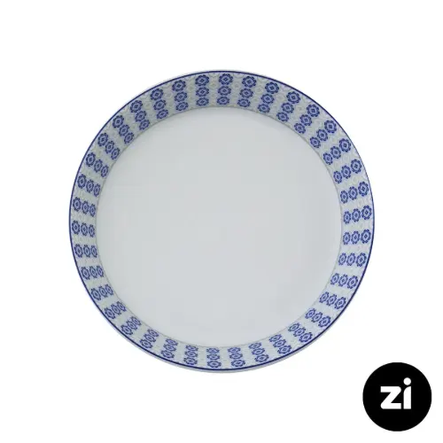 بشقاب تخت چینی زرین Zi فرم اس طرح ریچل سایز 24