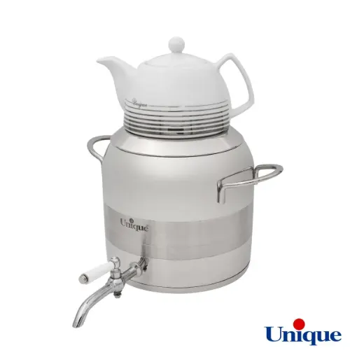 کتری و قوری یونیک 5.5 لیتری استیل UN-7278