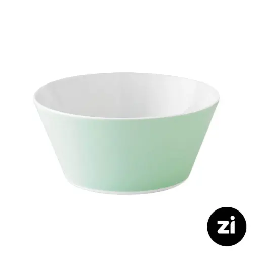 پیاله چینی زرین Zi فرم اس پاستیل سبز سایز 24