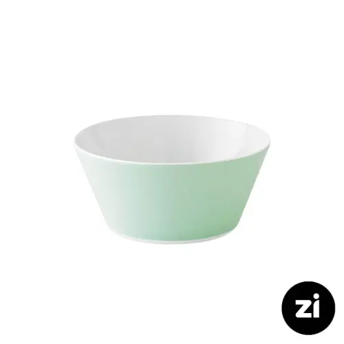پیاله چینی زرین Zi فرم اس پاستیل سبز سایز 15