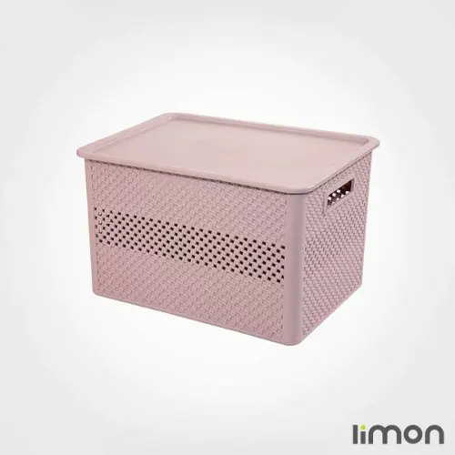 جعبه دربدار لیمون بزرگ طرح بافت 2158