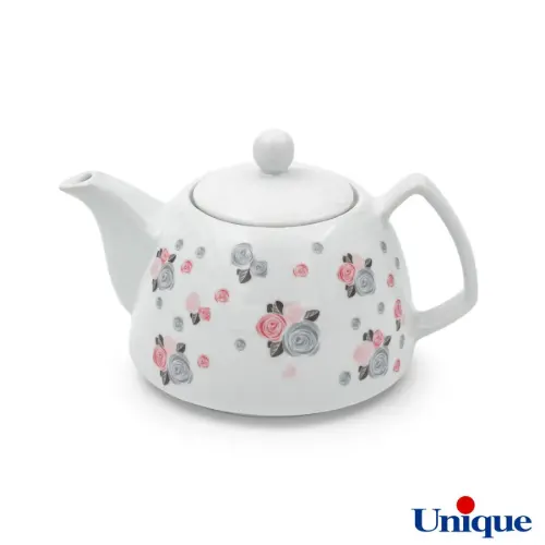 کتری و قوری یونیک UN-7215 رنگی طرح فانتزی 3 لیتری