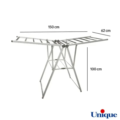 ابعاد بند رخت آلومینیومی یونیک UN-8082