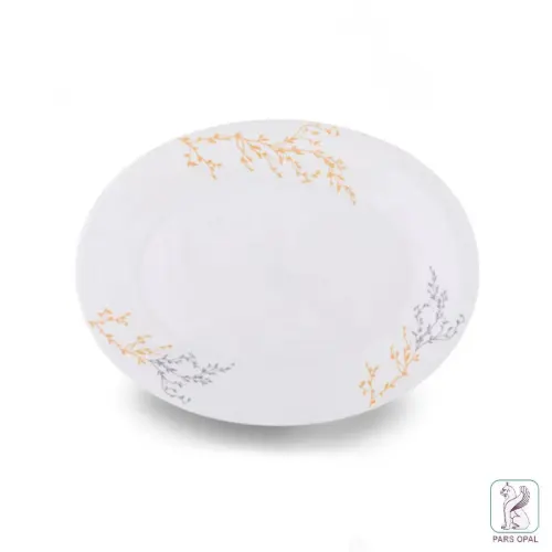 خربد سرویس پذیرایی 28 پارچه پارس اپال طرح پیچک کد 942