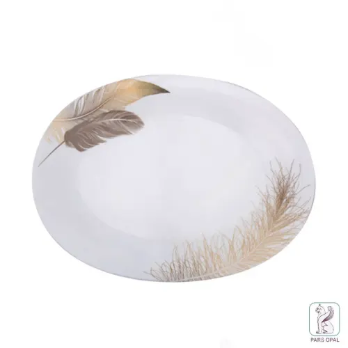 خرید اقساطی سرویس آرکوپال 28 پارچه پارس اپال طرح پیکاک کد 942