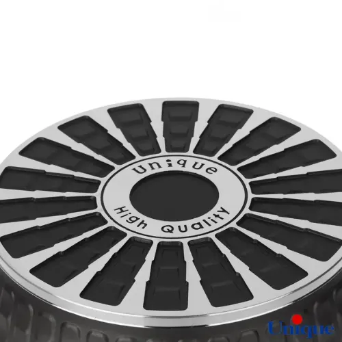 سرویس قابلمه 12 پارچه یونیک مدل نگینی طوسی UN-8209