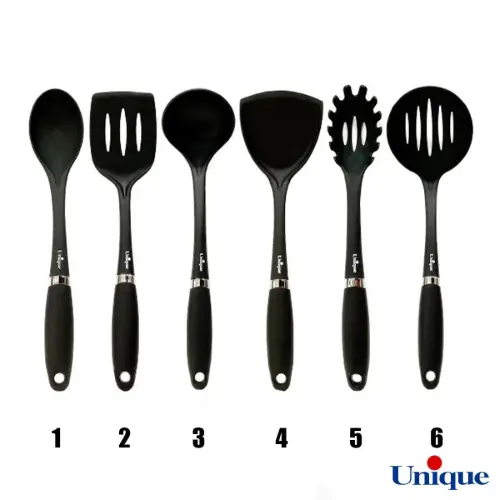 کفگیر و ملاقه دسته پلاستیکی یونیک UN-1190